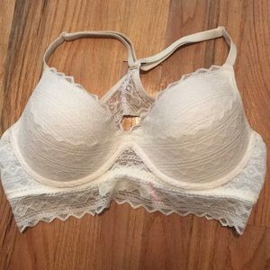 VS PINK *GREAT COND.* Lace racerback bralette